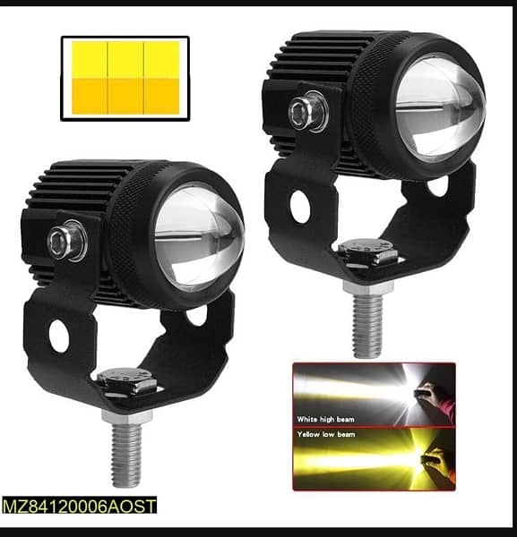 400 mini drive light two colours yellow and white 0