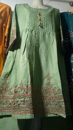 Embroidered Frok Suit