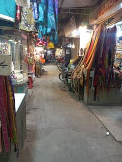 FRONT CORNER DOUBLE SHUTTER SHOP AVAILABLE FOR RENT IN ICHRA BAZAR LHR