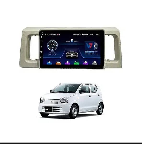 new alto Android panel & LCD All Cars availble 1