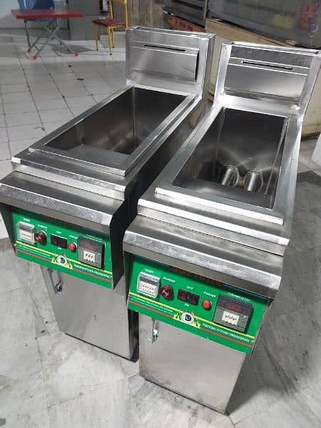 We Have New Fryer Available 22,18gage/pizza oven/fryer/dough machine/ 2