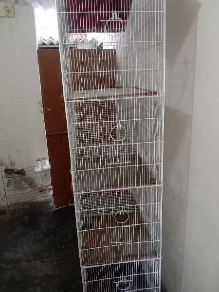 7 portion cage for sale slightly used 10/10 condition 1