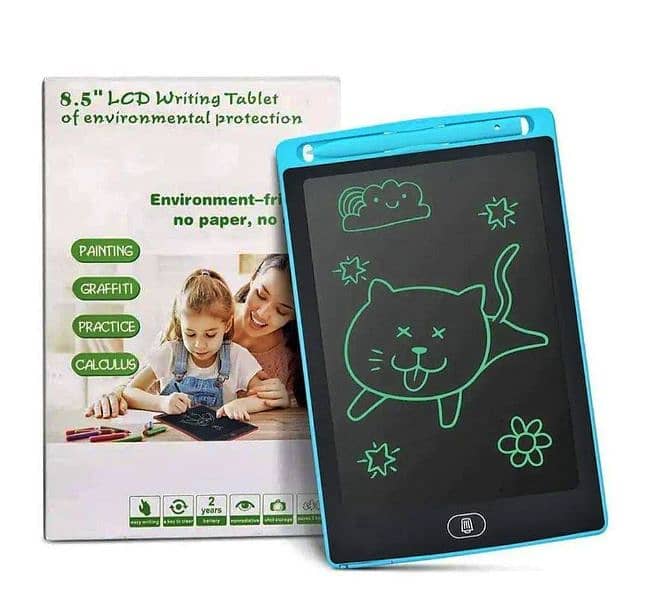 Writing Tablet for Kids with 8.5 Inches LCD 1