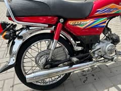 Honda CD70 bike 03211502672 Whatsapp no