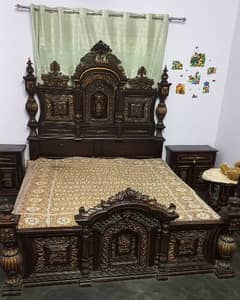Chinyoti King Size Bed Set