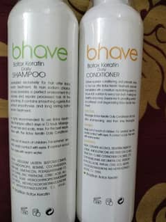 Bhave Post Keratin treatment Shampoo Conditioner
