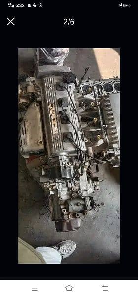 Toyota 16valve 4A-FE engine  gear 5