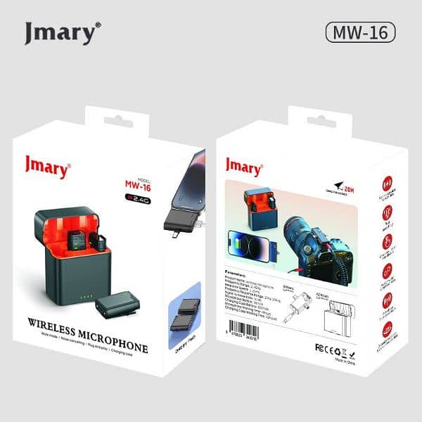 Jmary All in 1 Mic For Camera, Mobile, iPhone 0