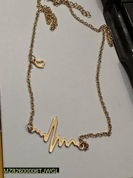 Heart beat necklace 1