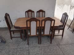 6 seater Dinning table pure Tali Wood 03006329660