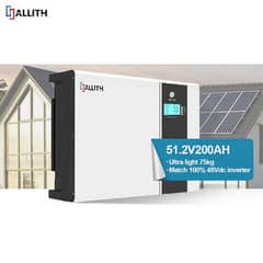 10 Year Warranty 51.2V 200AH 10KWH Solar Battery Pack LiFePO4 Battery