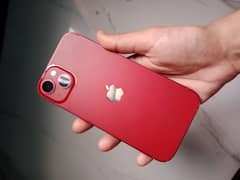 Iphone 13 red color factory unlocked non app 128GB with box 100%  w/pk