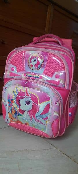 Unicorn school bag 0