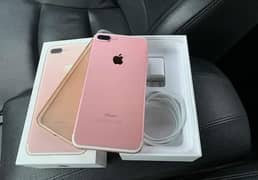 iphone 7plus PTA approved 128GB with full box ha