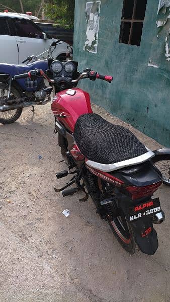 Hispeed Alpha 100cc Bike Good condition 4