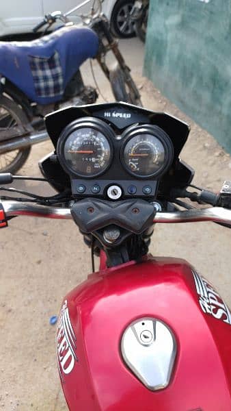 Hispeed Alpha 100cc Bike Good condition 5