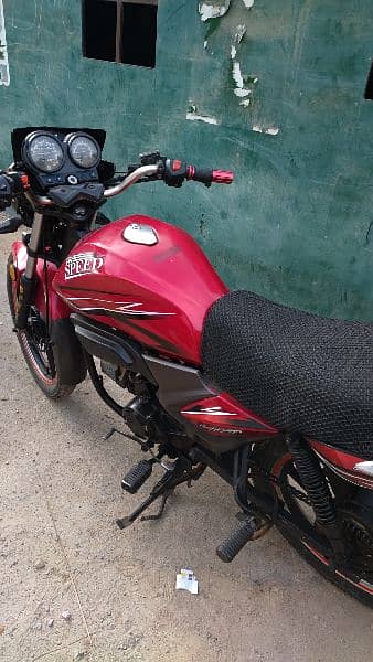 Hispeed Alpha 100cc Bike Good condition 6