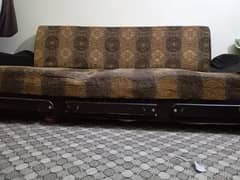 sofa cumbed . . . . 7/10 condition | easily foldable bed |need repair