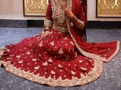 Fully embellished bridal lehenga choli