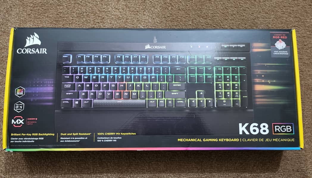 Mechanical Gaming Keyboard - Corsair K68 3
