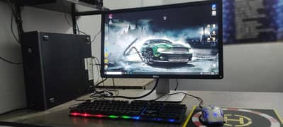 HP desktop PC and  24 inches led