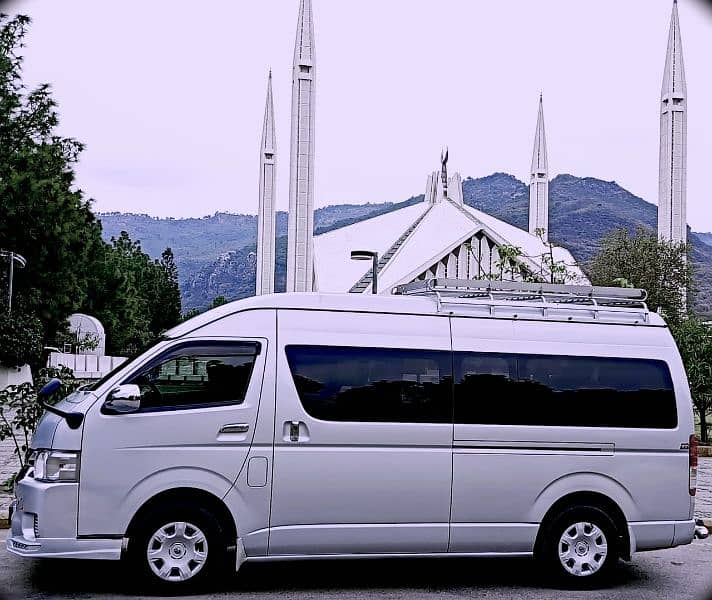 Toyota Rivo, Vigo for rent in Islamabad Prado,G Wagon, ZX, Audi/Brv 13