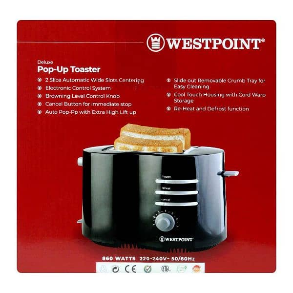 West point new box pack toaster on sell 1