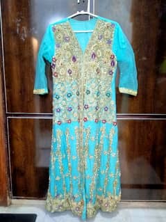 Maxi with Inner Large Size Color Ferozi