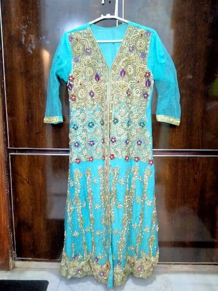 Maxi with Inner Large Size Color Ferozi 0