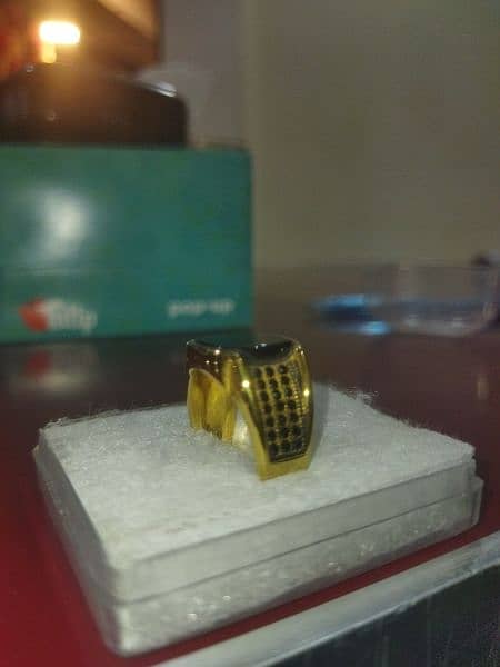 Italian Golden Ring for sale. Finest Quality. 1