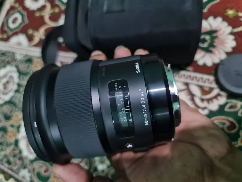 Sigma 50mm F1.4 Art lens (FE-canon mount) 2