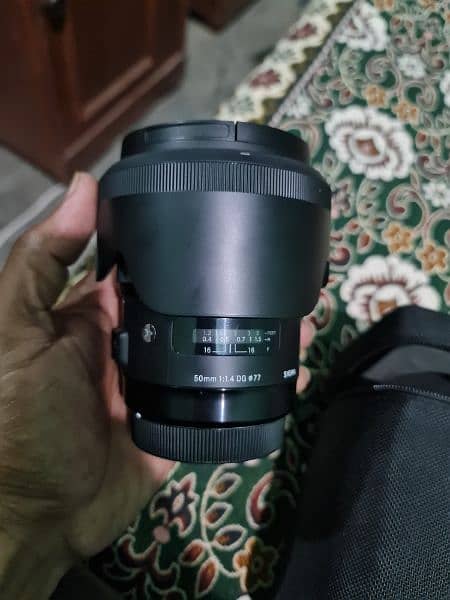 Sigma 50mm F1.4 Art lens (FE-canon mount) 3