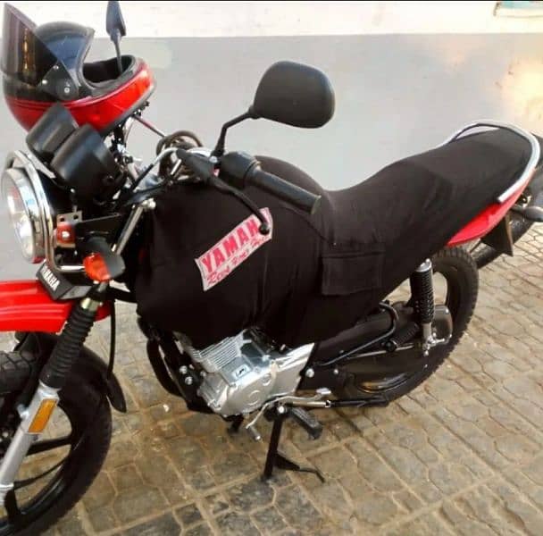 Yamaha YBR YbrG Motorcycle bike Cover seat & tank cover 2