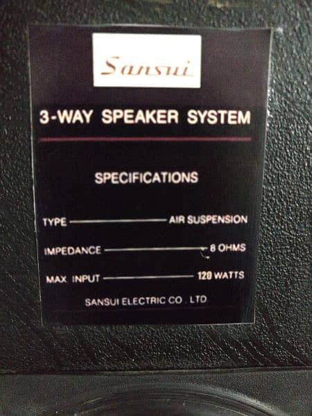 penasonic speaker with srounder 3