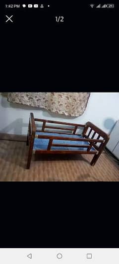 kid pure wood bed for sale