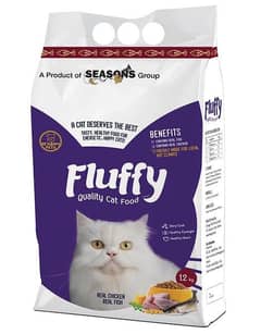 fluffy cat food available