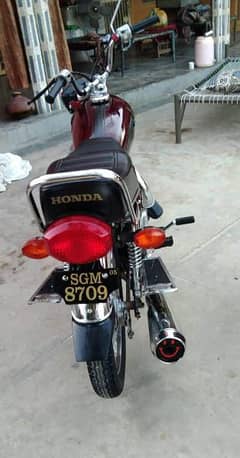 Honda CG 125 cc Bike 1 Week Chak Warranty
