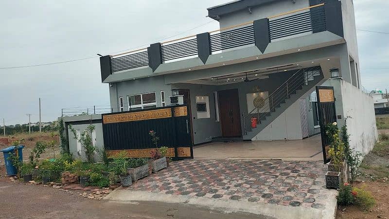 10 marla single story house newly constructed house for sale 1
