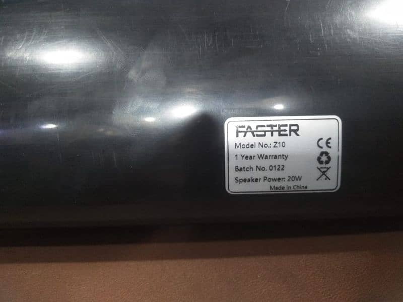 Faster Z10 sound bar (20watts) 5