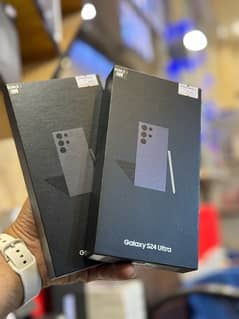 Brand New Box Pack Samsung Galaxy S24 Ultra 12/256GB Physical Dual SIM