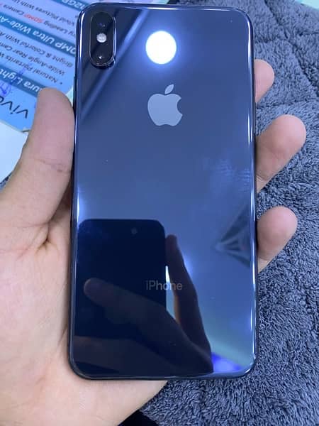 iPhone XS Max 256 Gb PTA Approved 82 bettery Health Face ID off 10/10 8