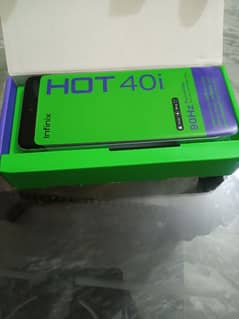 infinix hot 40i 16/128 brand new mobile just box open