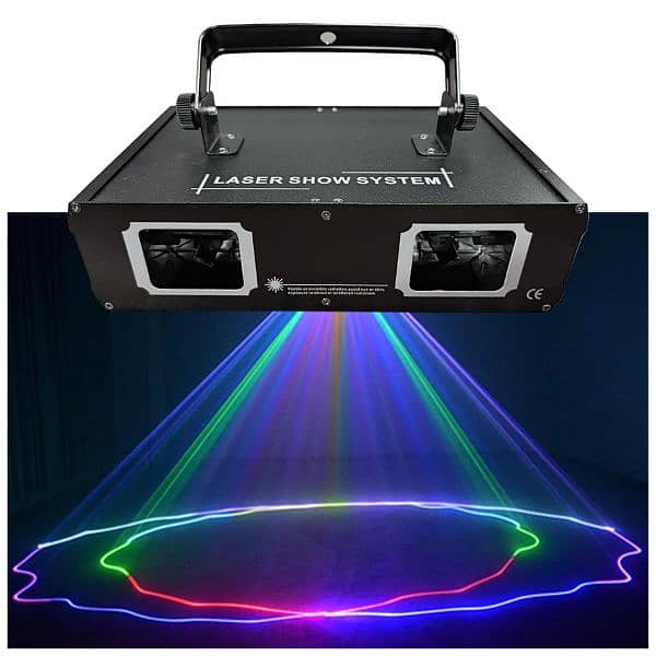 RGB Home Decor Laser Dual Beam party DJ Disco Stage wall Light Effect 9