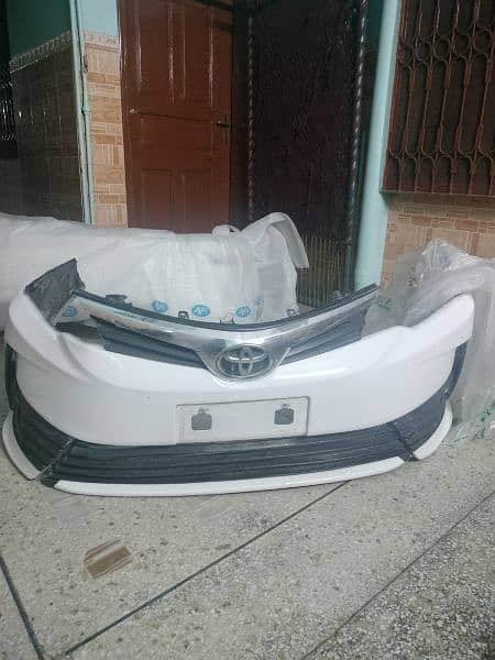 Toyota grandy 2018 model front and back bumper 0