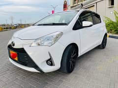 toyata vitz white 2017 to 2020 second owner original 76,000 KM 0