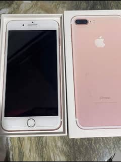 IPhone 7 plus 256 GB only WhatsApp number 03274236469
