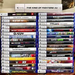 PS5 / Playstation 5 used games 10/10 condition dvd