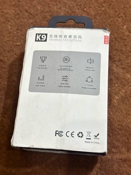 K9 Wireless Dual Mic 10/10 condition 4