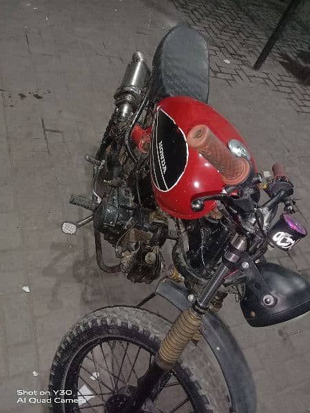 Cafe racer in heavy condition 1