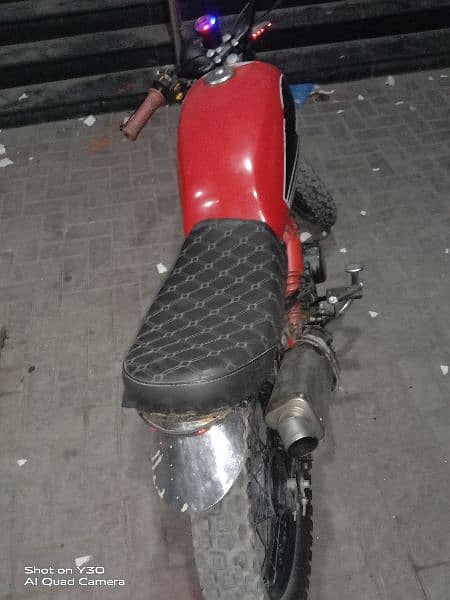 Cafe racer in heavy condition 2